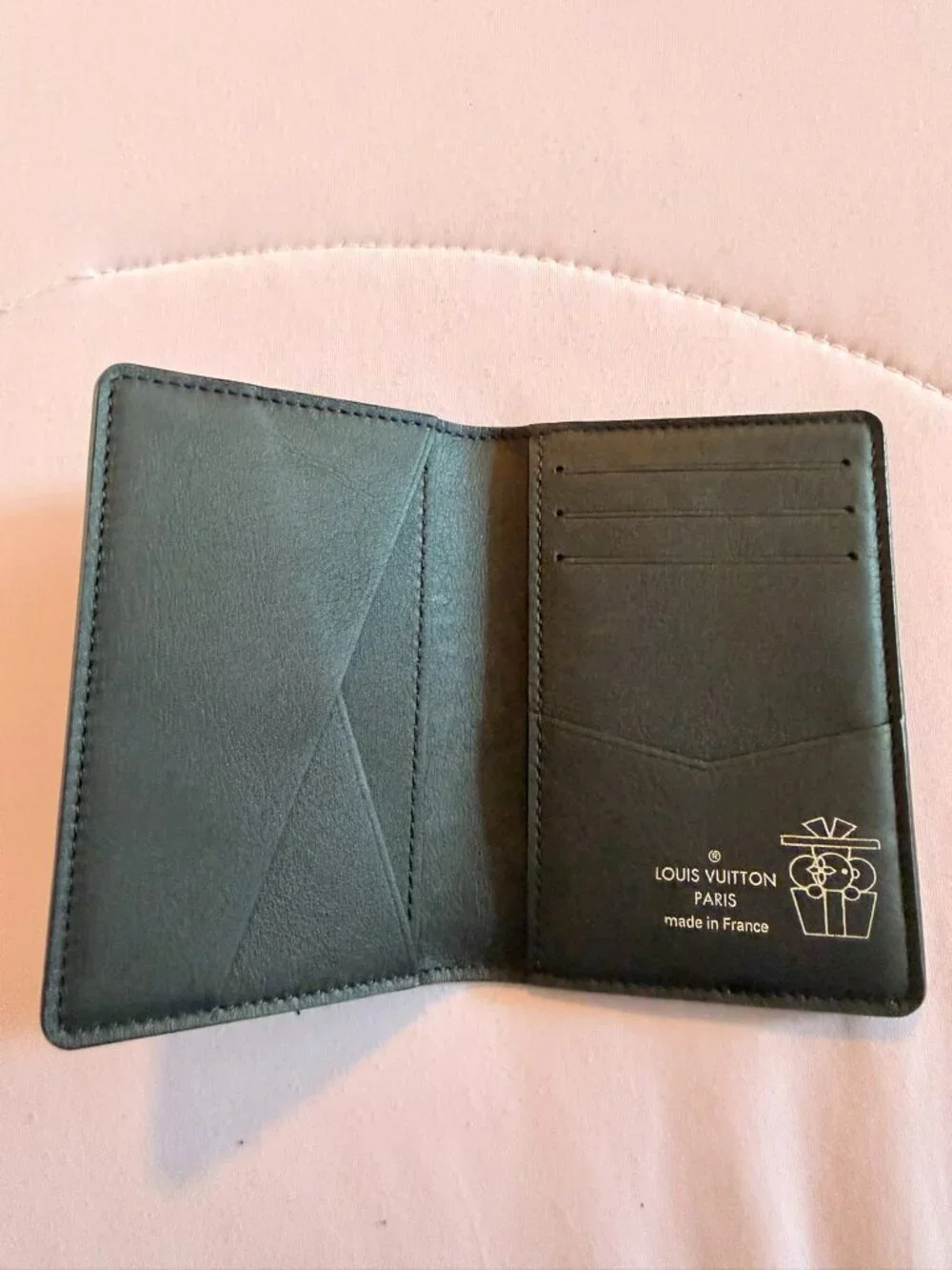 Louis Vuitton Damier Rush Blue Moon Pocket Organizer Wallet Card Holder